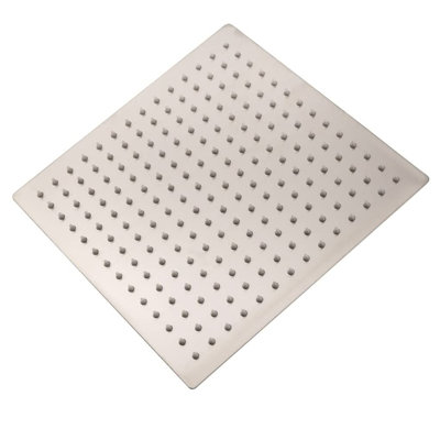 Tête de douche à jets de pluie ultra-mince 16 po 2,5 GPM