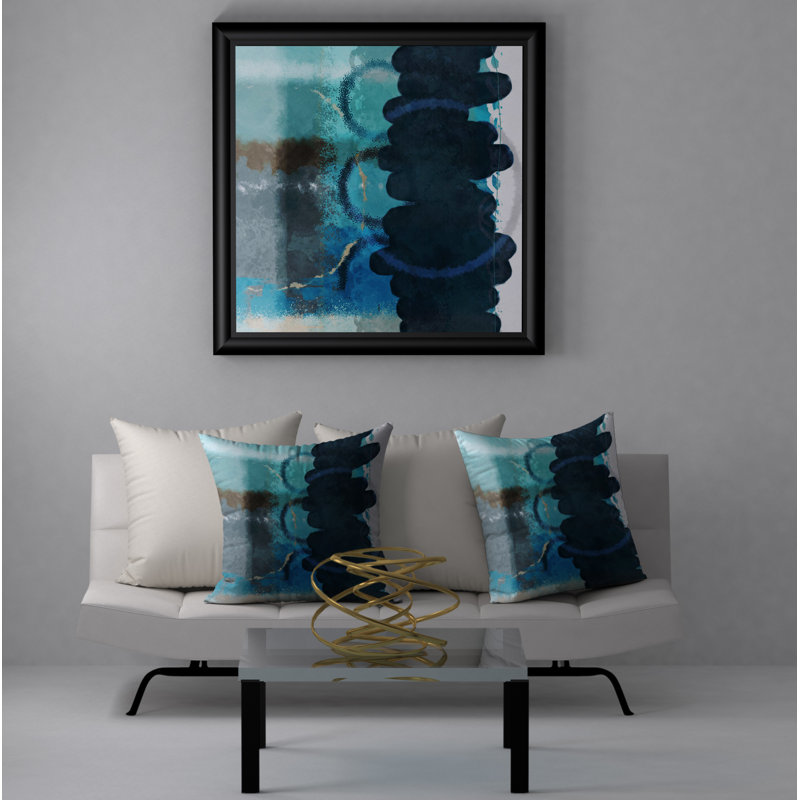Housse de coussin carrée/insert, 20 po x 20 po