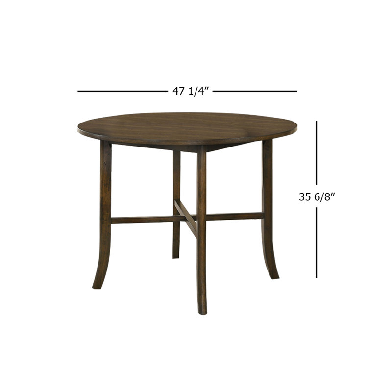 Table de salle à manger Michols, Table de comptoir (hauteur de 35,75 po)