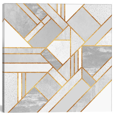 « gold city » par elisabeth fredriksson-impression sur toile tendue White Stone Patterns