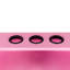 Rangement de salon en rose - 2 tiroirs et 1 armoire pour divers articles