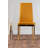 Eubanks High Gloss 4 Seat Rectangular Dining Table Set with Faux Leather Upholstered Dining Chairs-691290826