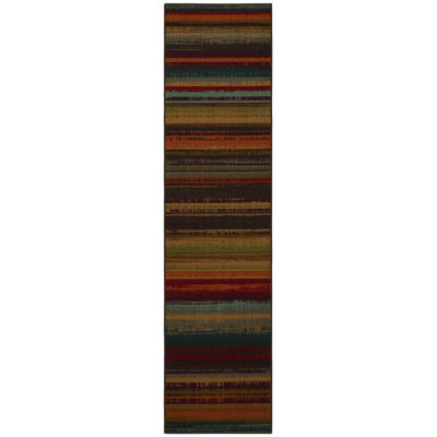 Vogel Synthetic Striped Indoor Rug