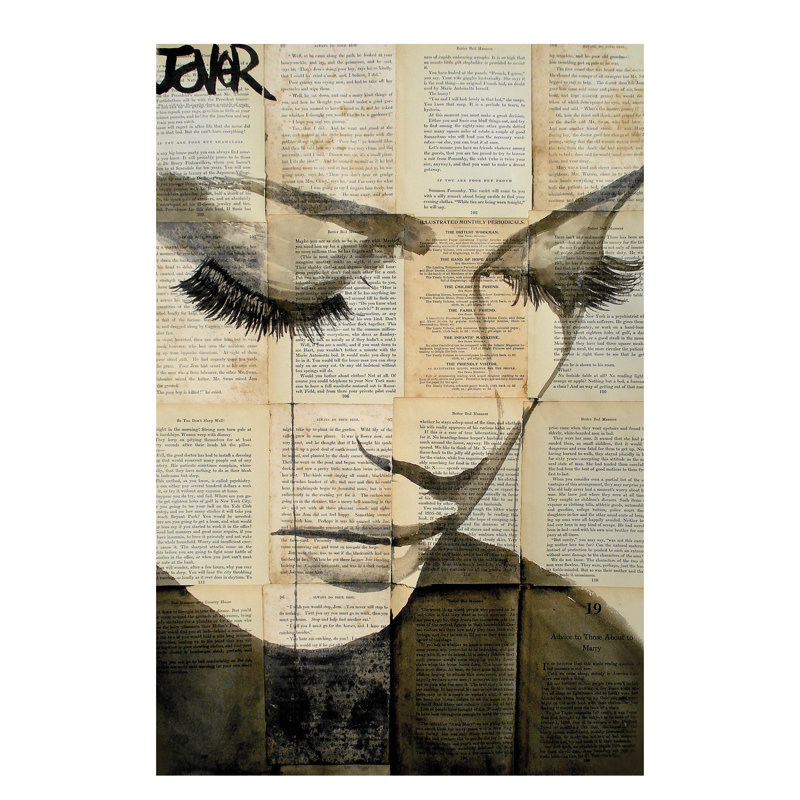 Birds by Loui Jover - Wrapped Canvas Print, 66.04 cm H x 45.72 cm W x 3.175 cm D