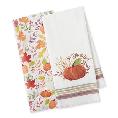 Grateful Harvest Dishtowel Set/2