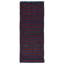 Fafnir One-of-a-Kind 4'3" X 13'2" 1990s Runner Wool Area Rug in Blue