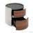 DOUBLE STORAGE ROUND SIDE TABLE-113730594