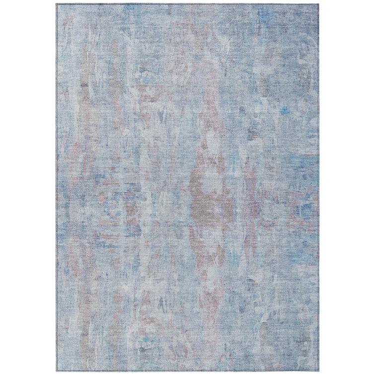 Machine Washable Indoor/Outdoor Mattis ACN2310 Abstract Rug
