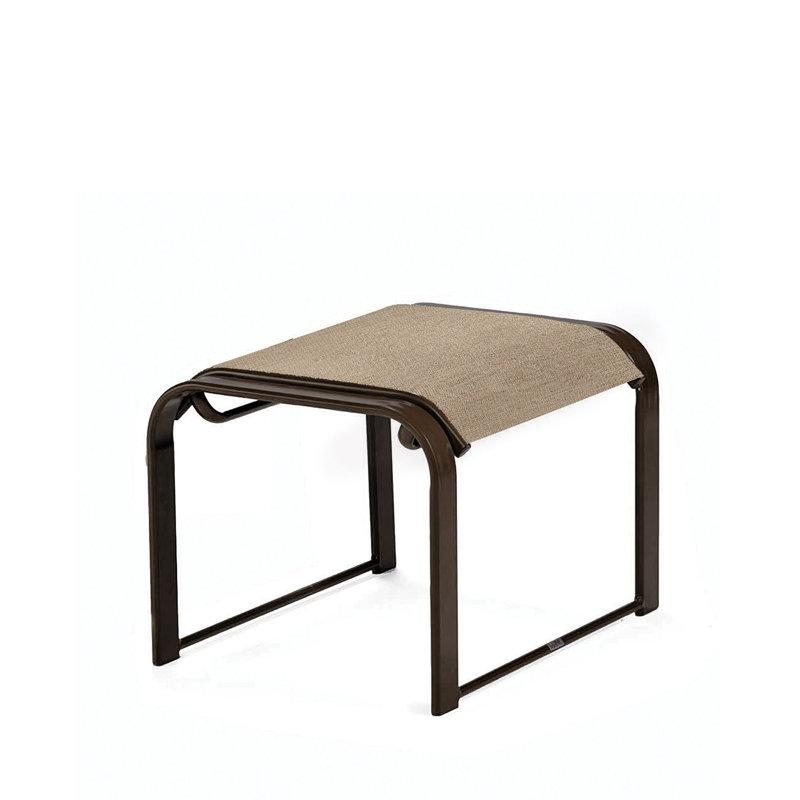 Repose-pieds d'extérieur en aluminium Seagrove II avec coussin Sunbrella®