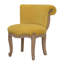 Chaise d'appoint en coton de 19,69 po de large Ailani