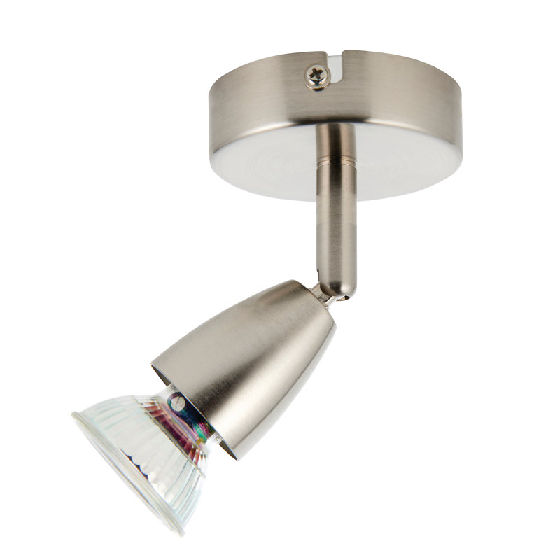 Eichler Semi Flush Mount, Nickel