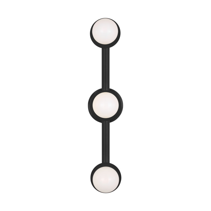 Nodes 3 - Light Vanity Light, Midnight Black