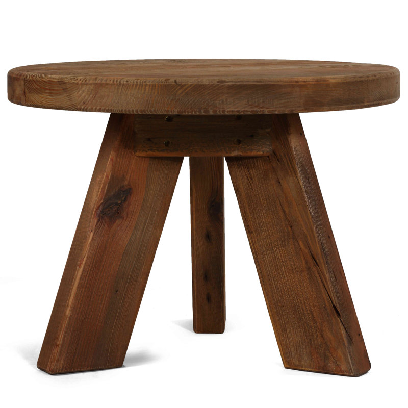 Solid Wood End Table