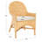 Bridlewood 15.75'' H Leather Upholstered Armchair