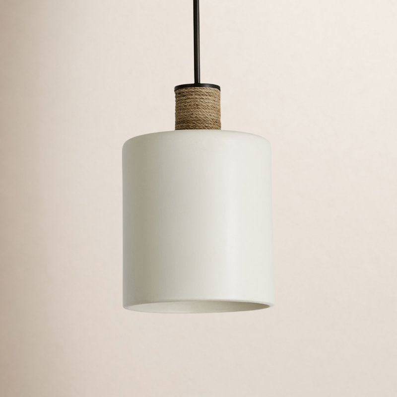 Gwenelle 1 - Light Dark Pewter Single Pendant