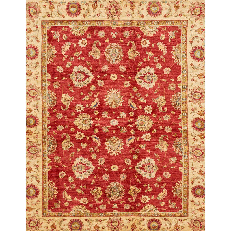 Tapis décoratif multicolore à motif abstrait, Rectangle 7 pi x 10 pi
