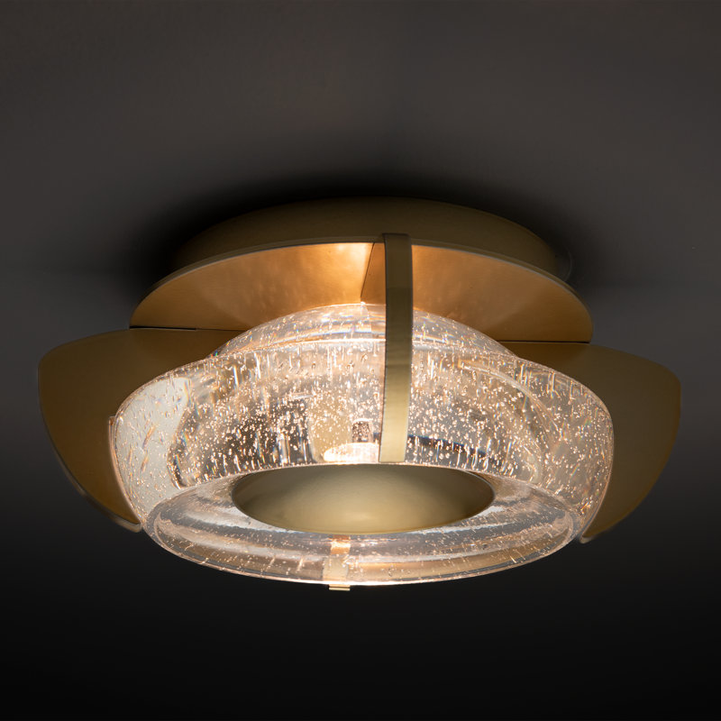 Lustra Flush Mount, White