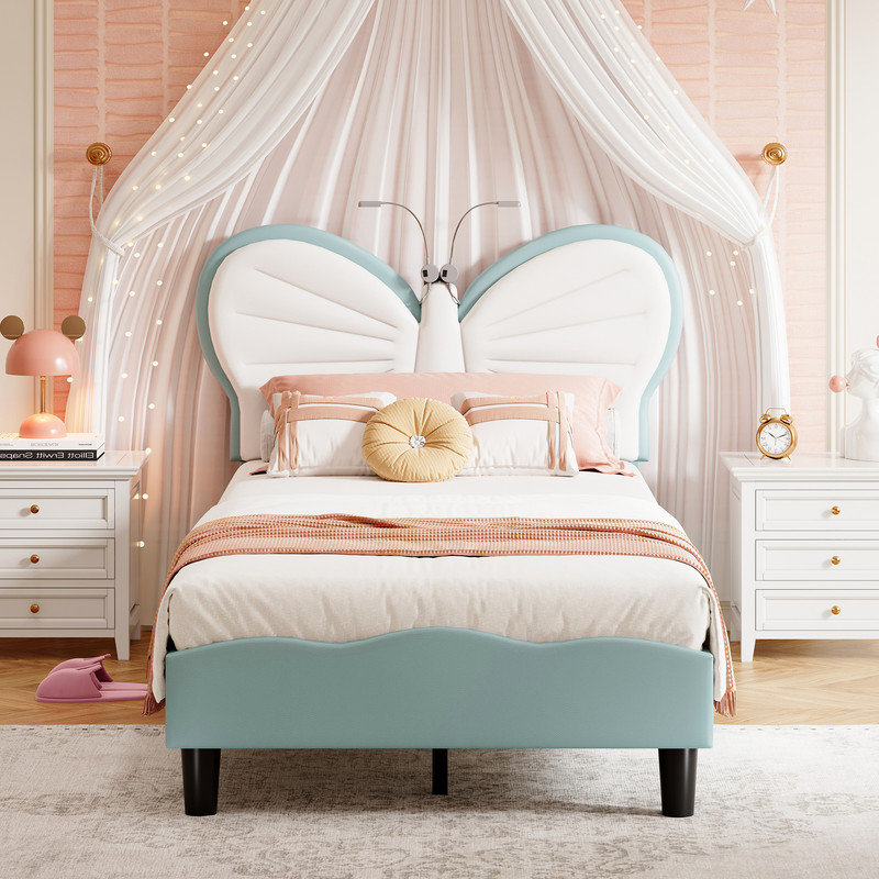 Bed, Blue