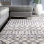 Tapis crème à poils longs Rudden-946359308