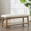 Polyester Upholstered Storage Bench-968571700