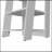 Bathroom Shelf Artesia, Bathroom, White-233852876