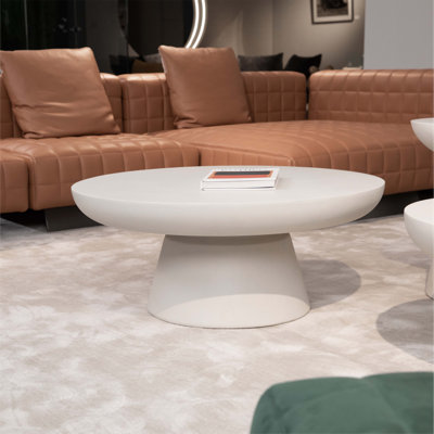 KYLIX Couchtisch aus Beton D86 x H35.6 cm
