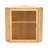 Corner Bread Box for Kitchen Counter Double Layer Bamboo Storage Container -1910003626