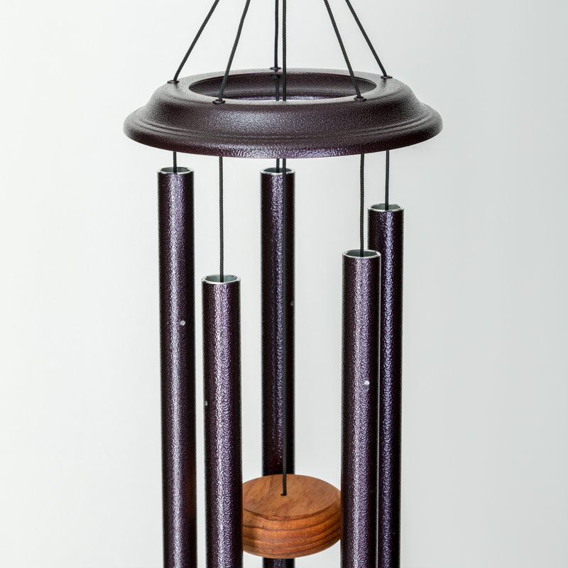 Shenandoah Melodies Aluminum Wind Chime, Prune, H 26 po x l 6 po x P 6 po