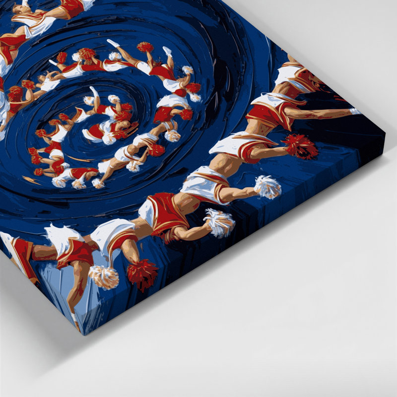Art mural sur toile Sports, H 16 po x l 16 po