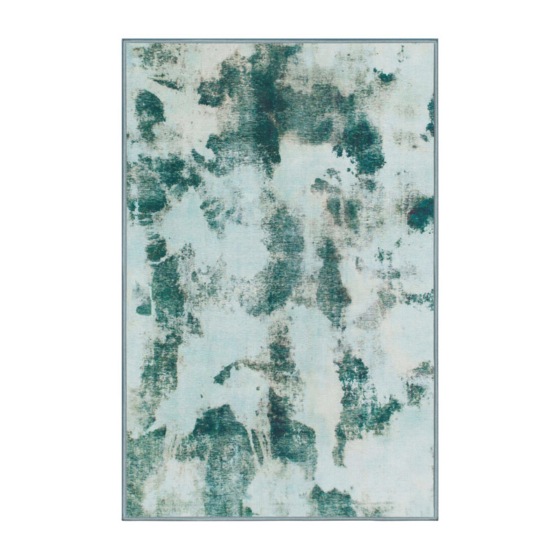 Abstract Indoor Rug, Rectangle 7' x 10'