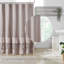 Rideau de douche simple 100% coton Bahari
