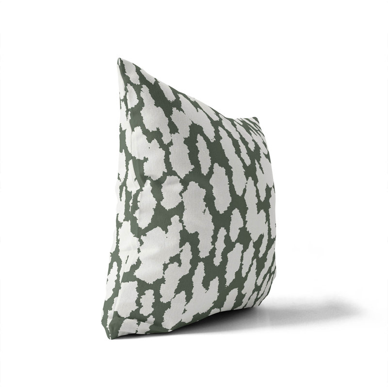 Coussin Animal, Chimichurri / vert, H 16 po x l 16 po