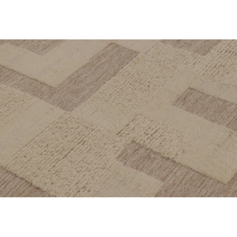 Modern One-of-a-Kind 12'0X16'0 Hand Knotted Area Rug
