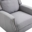 Fauteuil à oreilles en polyester 28,75 po Pip