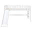 Lit mezzanine blanc avec espace et glissade polyvalente - choix de chambre double-1679765081-1679765080