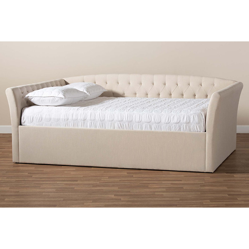 Lit de jour Eppie, Grand lit, Beige