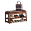 Banc rembourré brun-1385808956