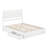 Ronan Wood Platform Bed with Footboard and Storage Drawers-92884203-92884198