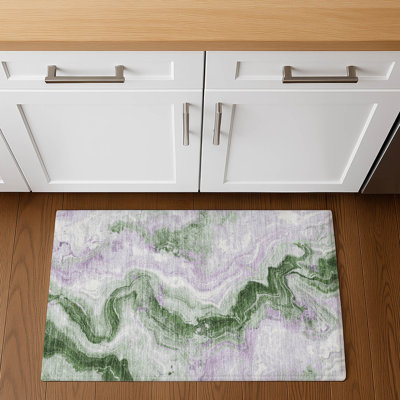 Premium Machine Washable Chelston AMF1862 Swirls Rug