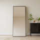 Sabine Metal Rectangle Floor Mirror