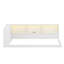 Lit de jour convertible avec compartiments de rangement latéraux, station de charge USB et décorations lumineuses à DEL - Mobilier de chambre polyvalent-1365624208