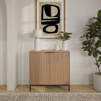 Slim 2-Door Storage Cabinet