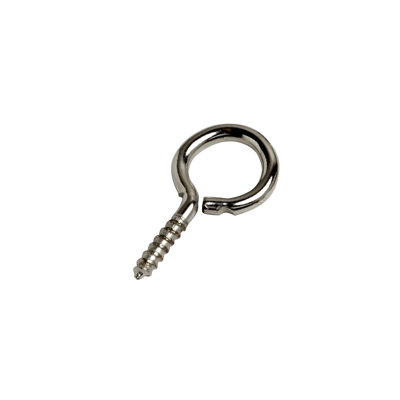Rasputin Silver Mild Steel 6.35cm Net Wire Eyes Pk 200 Silver