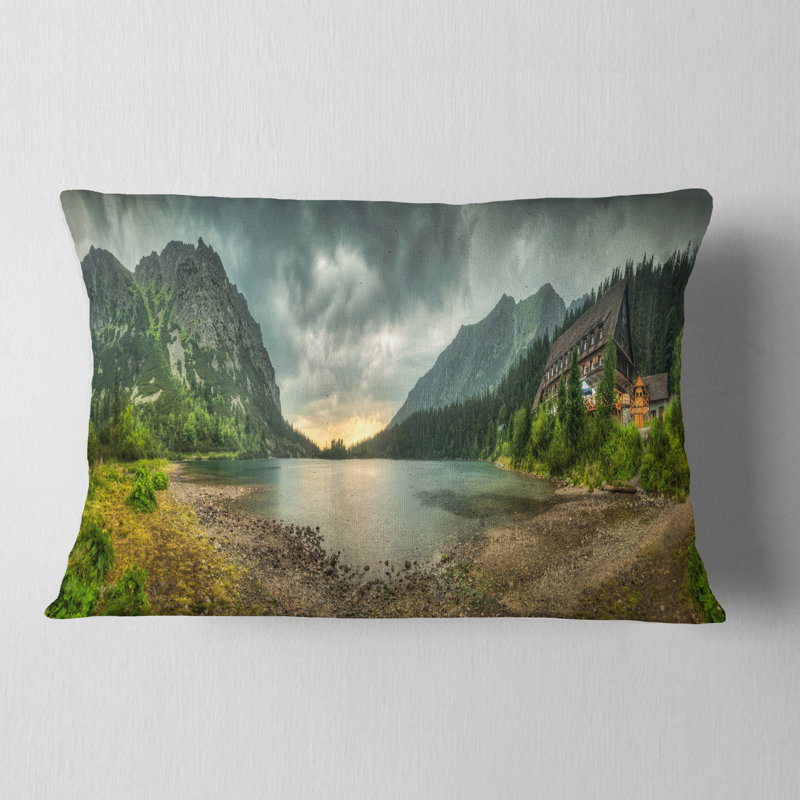 Coussin Schafer Landscape, Rectangulaire, 12 po x 20 po