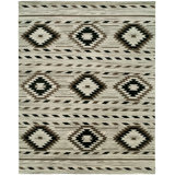 Youmans Wool Southwestern Area Rug in Ivory