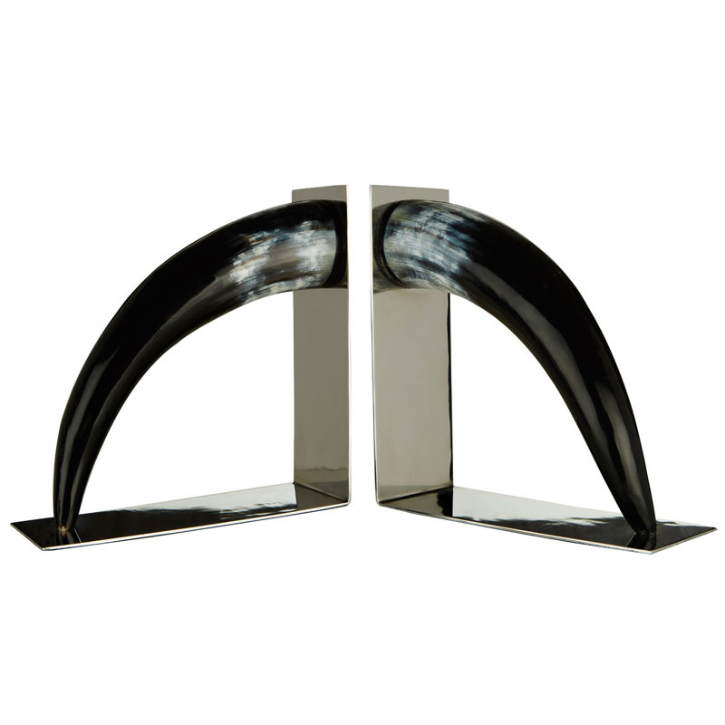 Rustic Metal Bookends