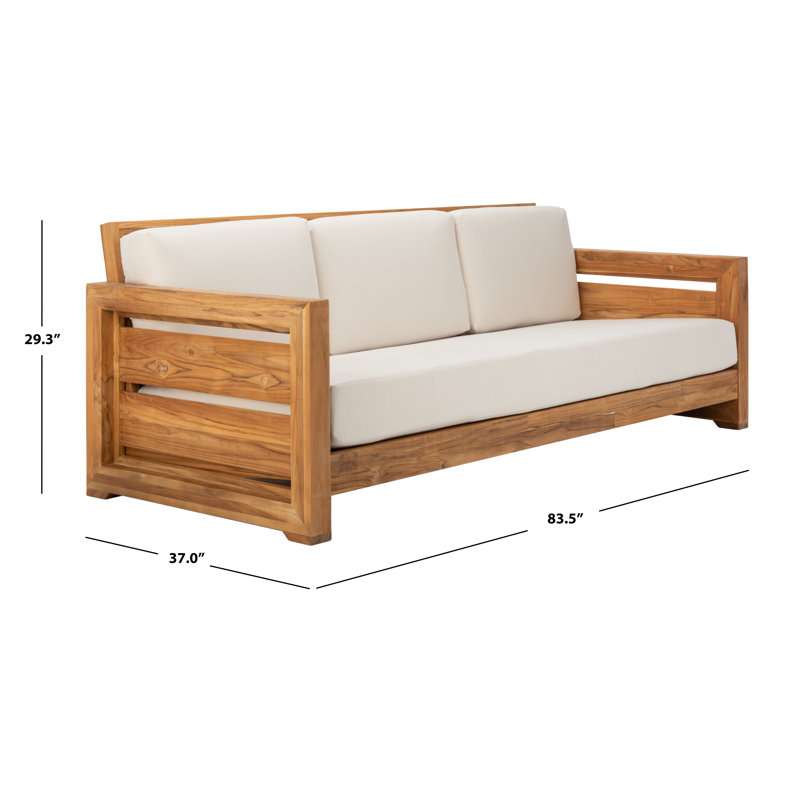 Safavieh Brailon Outdoor Sofa - Thumbnail 4
