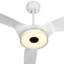 Ventilateur de plafond intelligent à DEL 60 po à 3 pales avec télécommande et ensemble d'éclairage inclus-1639592679