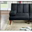 Chaise de salle à manger rembourrée confortable avec accoudoirs pour une flexibilité accrue et une décoration intérieure élégante