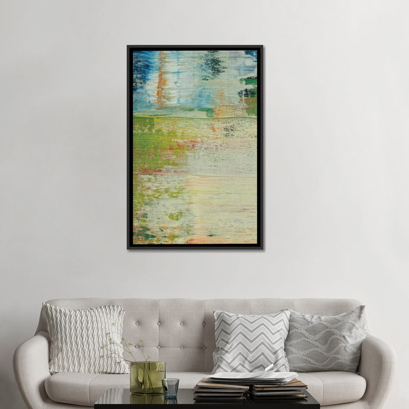 « rêves », impression sur toile, H 26 po x l 18 po x P 1,5 po, Toile avec cadre noir, Pas de tapis